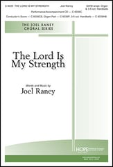 The Lord is My Strength SATB choral sheet music cover